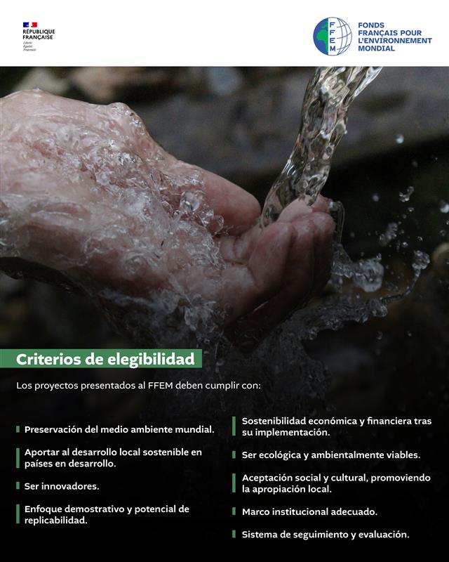 El FFEM ofrece cofinanciamiento de €500,000 a €2,000,000 para iniciativas alineadas con su mandato. Pueden postular ONG, instituciones públicas, centros de investigación y empresas.

Cofinanciamiento:
✅ Hasta 50% para ONG, entidades públicas y economía social.
✅ Hasta 30%