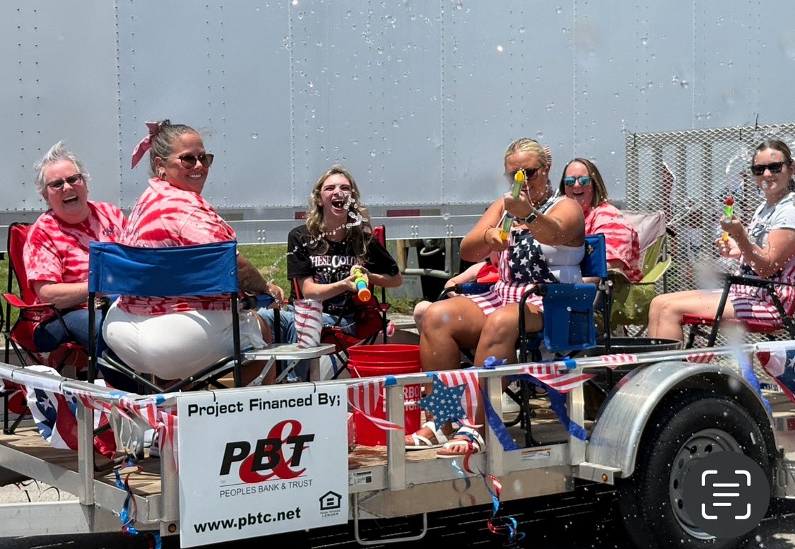 Today was filled with red, white, and water fights 💦☀️🇺🇸! Our Hawk Point Branch had a great time at the Hawk Point 4th of July Parade. Thanks for letting us be a part of it!