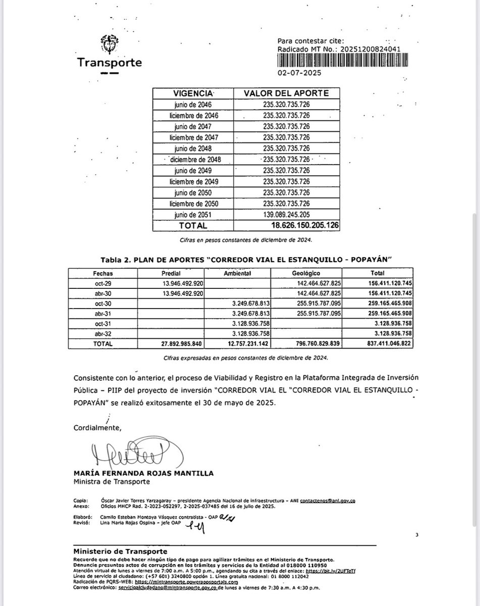 AndersonFaver's tweet photo. Representante @Juandapec según sus apreciaciones la ministra de transporte @maferojas no ha radicado ante el  @DNP_Colombia petición para asignar o ampliar cupo APP del sector de infraestructura vial, de la variante #Estanquillo - #Popayan, sin embargo el documento sí existe.

Resalto  su constante insistencia en su deber como representante , y lo invitó a reconocer que el gobierno de @petrogustavo le está cumpliendo a #Nariño 
@NicolasToro2024 
@paulocesarpaz 
@TremendoVilla 
@surnoticiashoy 
@HoyNarino 
@PastusoBerraco1 
@LaCuyera