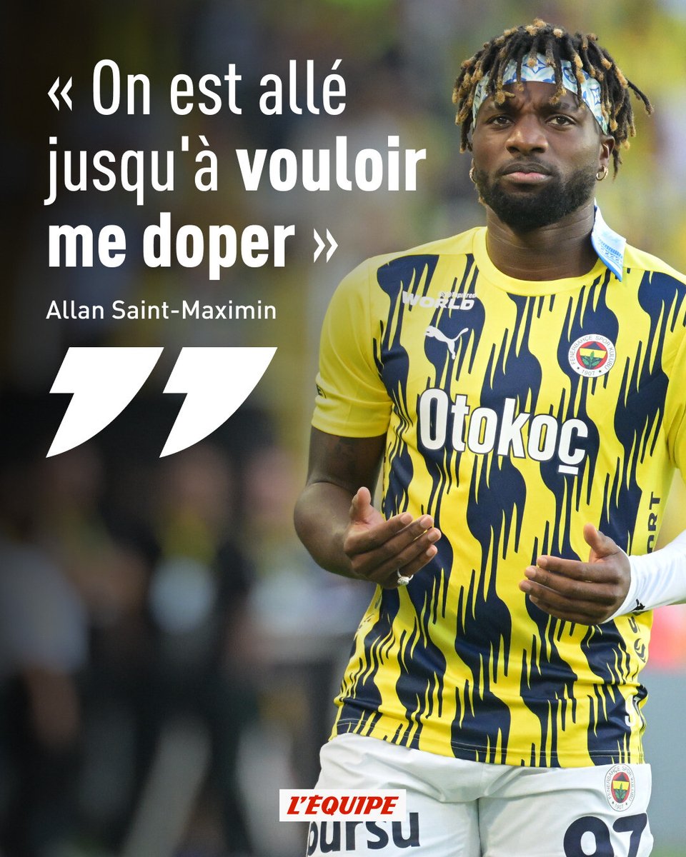 En live sur Zack en roue libre avec le streamer Zack Nani ce vendredi, Allan Saint-Maximin s'est livré sur des pratiques auxquelles il a dû faire face cette saison à Fenerbahçe. l.lequipe.fr/Qrp