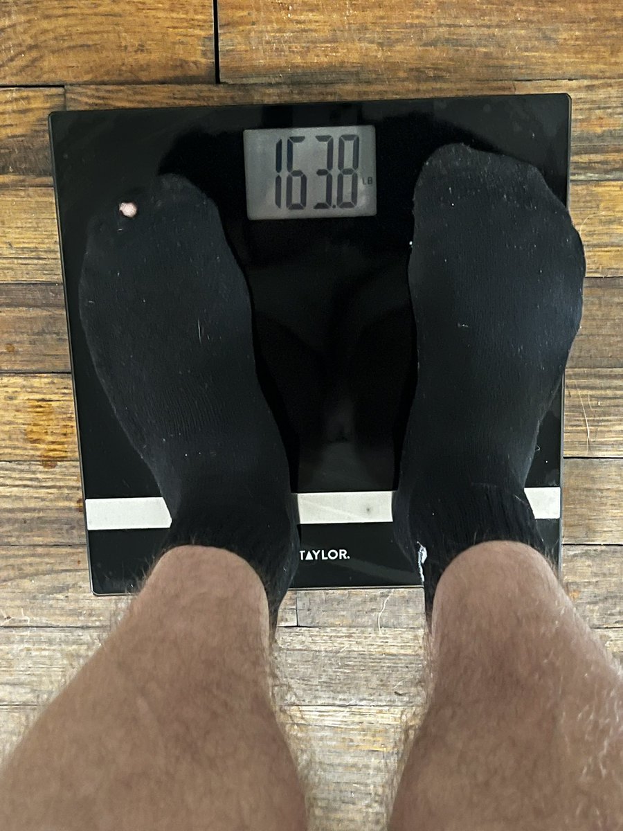 At one point last summer - I weighed less than the average eight year old.

Wasn’t quite sure I’d ever get back to a healthy weight/lifestyle…

Jumped on the scale this afternoon and realized we’re up more than 50lbs from this time last year.

Folks, don’t give up on yourself:
