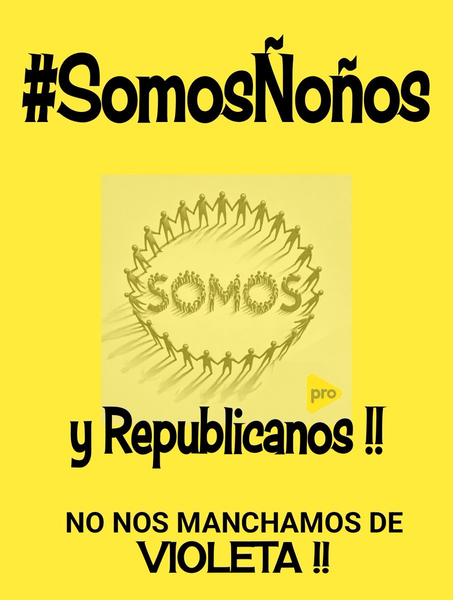 resucitante01's tweet image. #SomosÑoños y Republicanos 

NO NOS MANCHAMOS DE VIOLETA 

DA ASCO ESTE GOBIERNO K ✌️