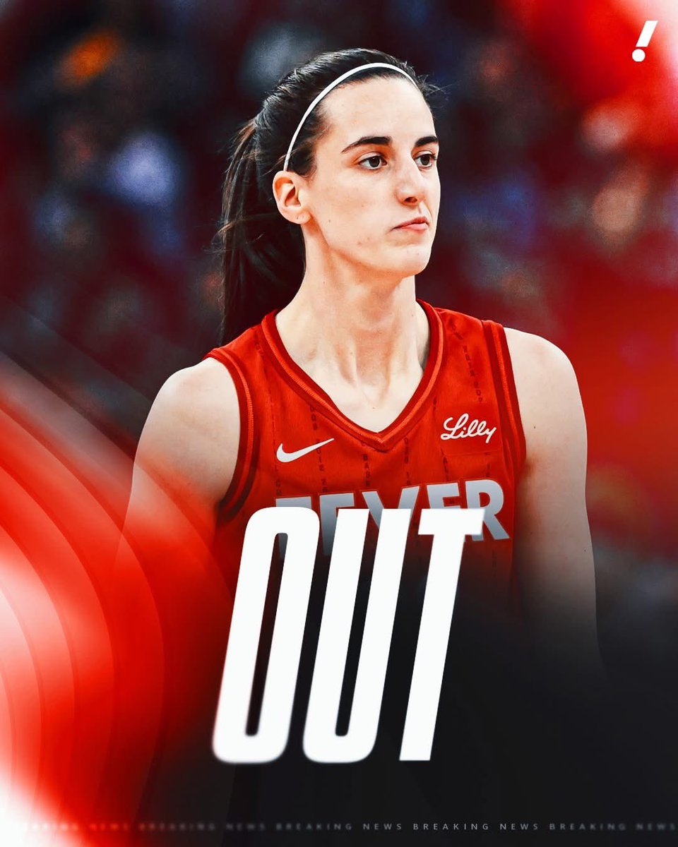ClarkCoverage's tweet image. JUST IN: Caitlin Clark (groin) ruled OUT for Saturday’s game versus the Los Angeles Sparks, per @UnderdogWNBA
📸: @YahooSports