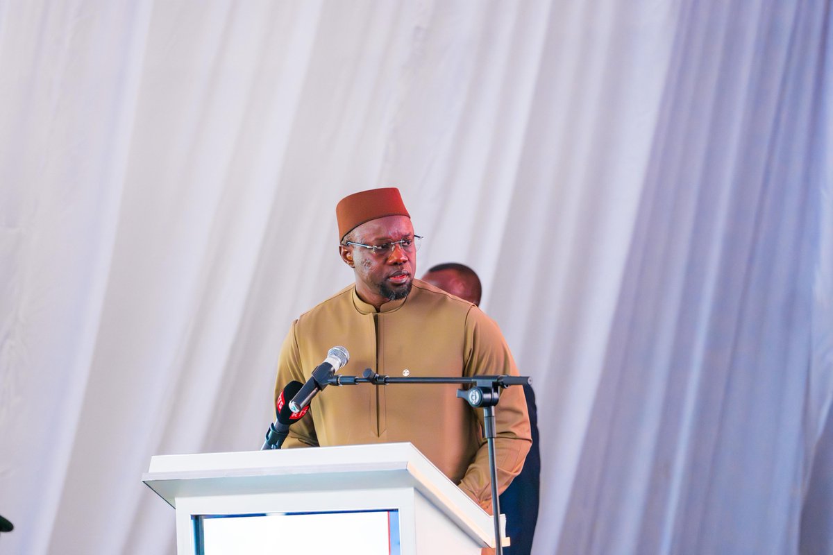 Mepmsenegal's tweet image. Le Premier Ministre M. @SonkoOfficiel a procédé à la pose de la première pierre du Centre de traitement des grands brûlés à l’ Hôpital Principal, ce 4 juillet 2025, en présence des Ministres en charge des forces armées et de l’Energie, du Pétrole et des Mines.