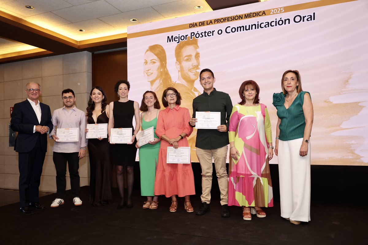 Enhorabuena por los mejores póster y comunicaciones
#Diadelaprofesiónmédica