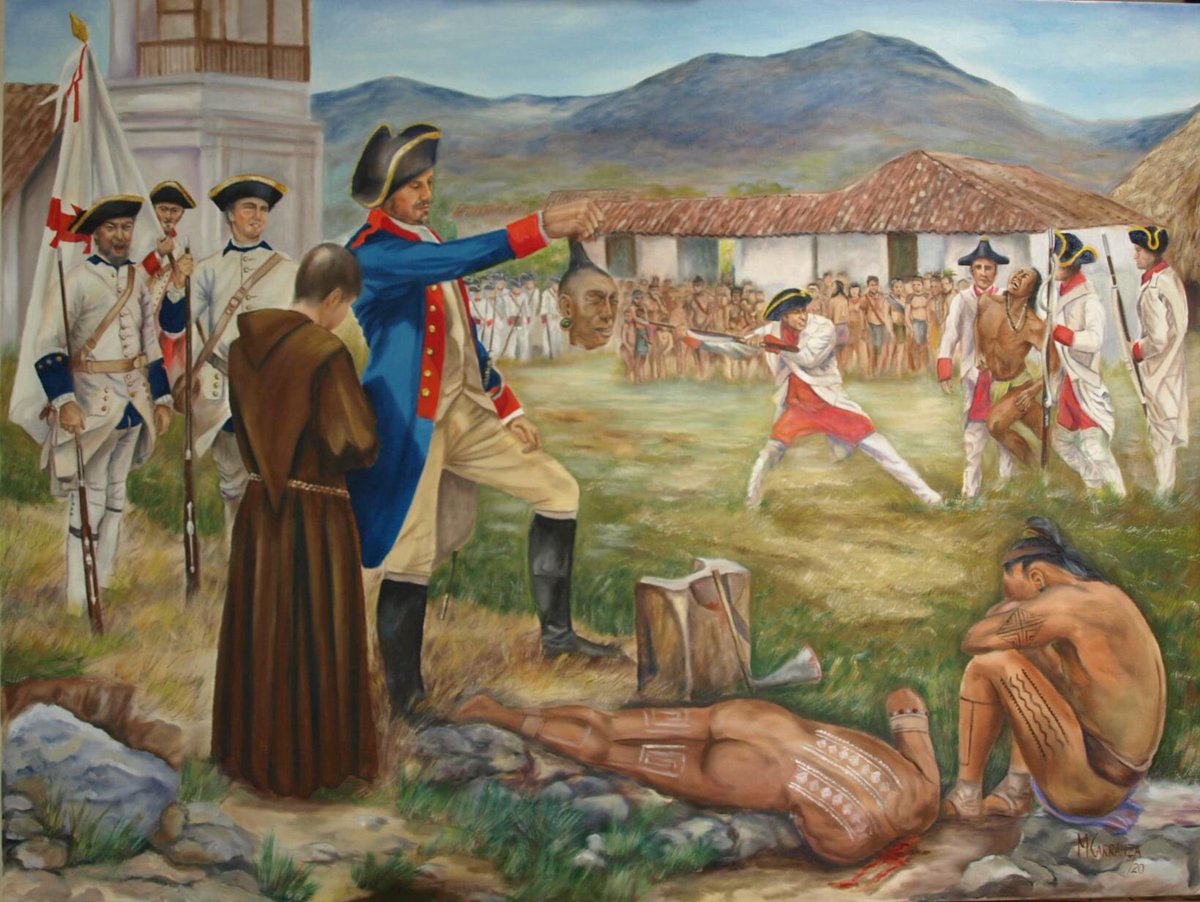 Cartago, 4 de julio 1710.

Ejecución de Pabru Pesbere, líder del alzamiento de los indios de Talamanca.

📷 Manuel Carranza.