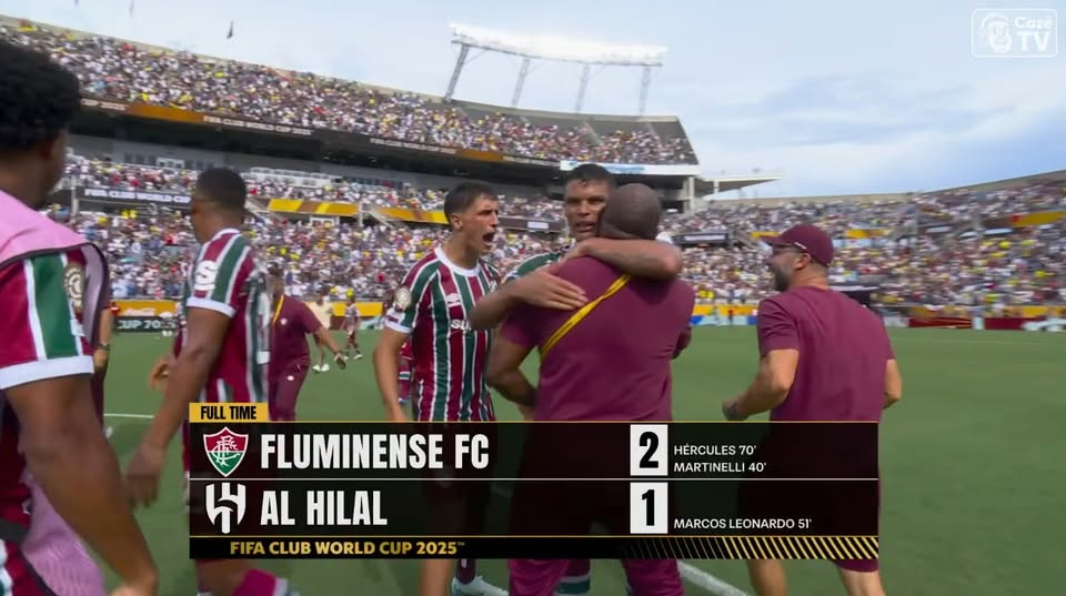 O feito do Fluminense ( ir para semifinal do Mundial de clubes) é o maior feito do futebol carioca nos últimos 20 anos.