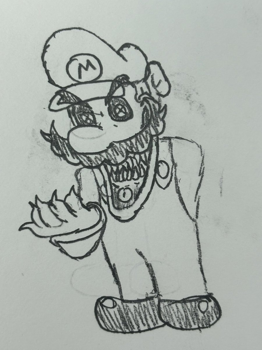 JaysonVazq2053's tweet image. Inferno M: the last known Mario exe that ruled over the future. He is an amalgamation of every Mario.exe/horrorbrews. He had split 4 of his emotions into sentient beings. #marioexe #creepypata #horror #infernoM