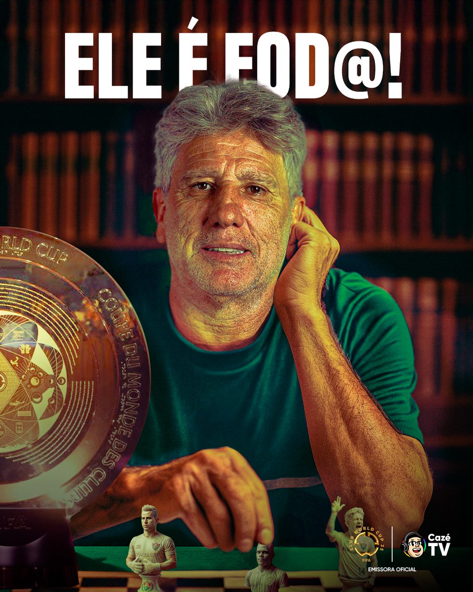 CazeTVOficial's tweet image. RESPEITEM ESSE HOMEM, OK? PAINATO, RENIGHT, O ESTRATEGISTA! TEM QUE RESPEITAR DEMAAAIS! COLOCOU O FLUMINENSE NA SEMIFINAL DA COPA DO MUNDO DE CLUBES DA FIFA! NADA É IMPOSSÍVEL PARA O TRICOLOR DAS LARANJEIRAS! 🇭🇺🔥

#CopaNaCazéTV #FIFACWC #Fluminense