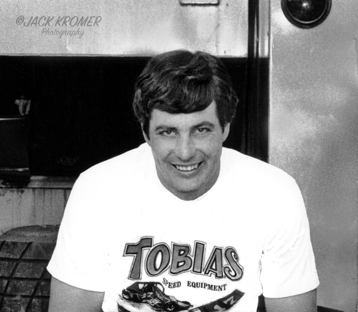 Keith Kauffman, 43 years ago today, on July 4, 1982, at the USAC Dirt Champ Car 100 lap race at Flemington.