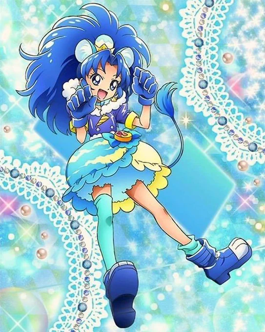 もこもこふわふわかわいい。ジェラートだけど体温高そう #キュアぱず