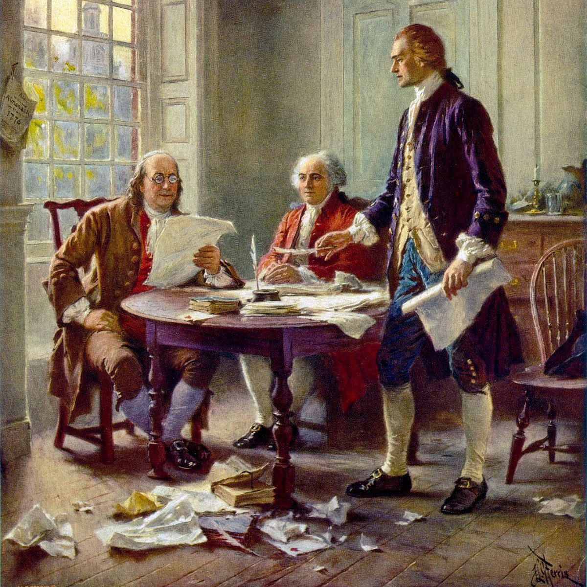 Filadelfia, 4 julio 1776.

El congreso continental adopta la declaración de independencia de 13 colonias británicas de la costa este norteamericana. El suceso influirá en los procesos independentistas de los territorios españoles en el continente, incluido el reino de Guatemala.