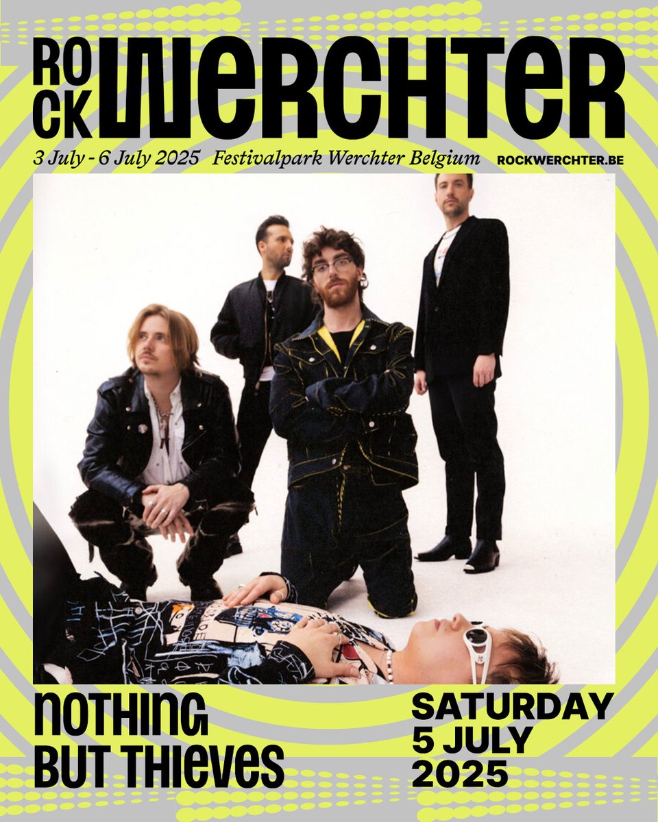 NBThieves's tweet image. :: Normally it’s more than 24 hours to get offered a show, accept, and actually play, but not this time. See you tomorrow @rockwerchter, and get well soon @samfendermusic ::