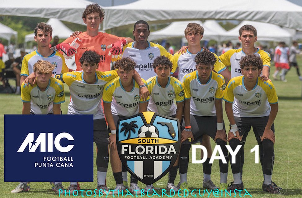 MAD_AboutSoccer's tweet photo. First day of the Mic Cup in Punta Cana.  Highlights can be found on my YouTube channel.  https://t.co/hm08kwQCWc https://t.co/9zQbCFutTj