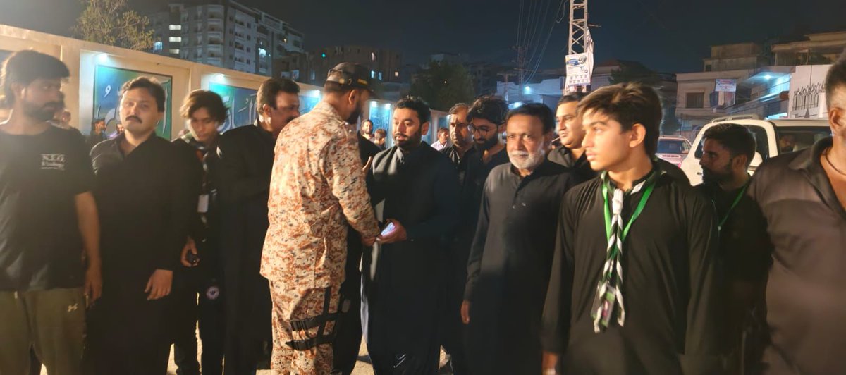 Mayor <a href="/KashifShoroPPP/">Kashif Shoro</a> Reviews Muharram Procession Arrangements
Hyderabad. he visited Gulistan-e-Sajjad  Imambargah located in Qasimabad today. During the visit, he thoroughly reviewed the arrangements being made for Muharram processions and majlis gatherings.
<a href="/jamkhanshoro/">jam khan shoro</a>