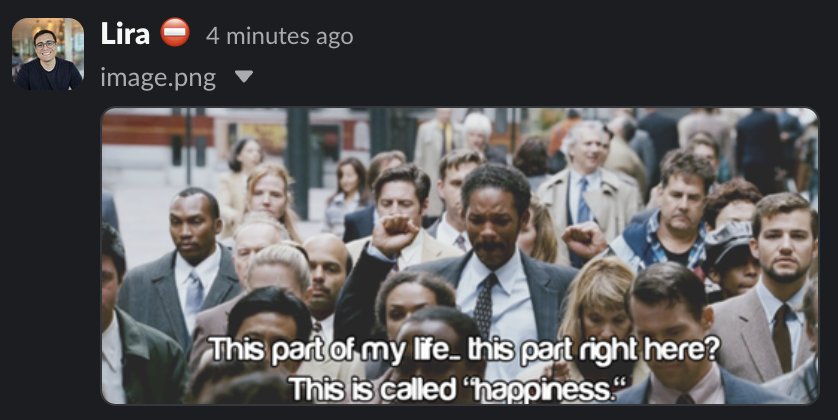 Cuando el PM aclara que una cosa compleja de la nueva feature no va a ser necesaria: