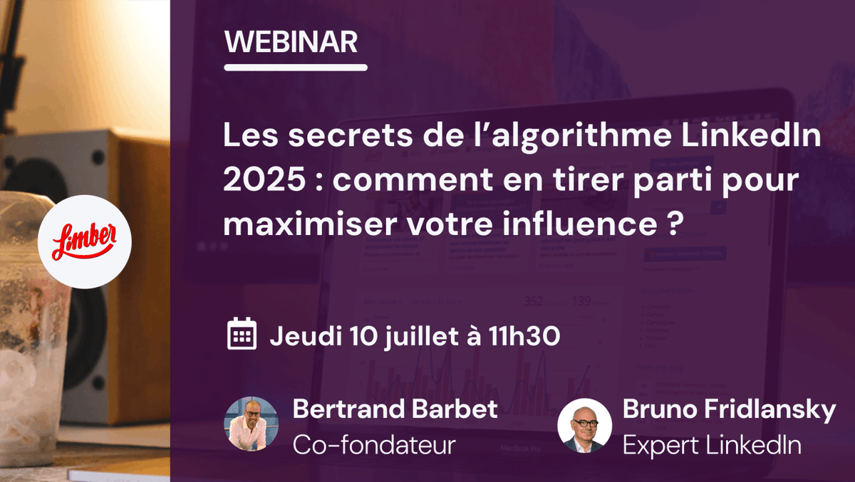 Découvrez les secrets de l’algorithme LinkedIn en 2025 pour propulser vos publications, capter l’attention de votre audience et générer de l'engagement ! lbr.io/zszIu6