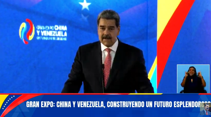 #EnVivo Presidente Nicolás Maduro lidera la Gran Expo "China y Venezuela".

"Esto es un acto muy significativo para nosotros".

#4Jul