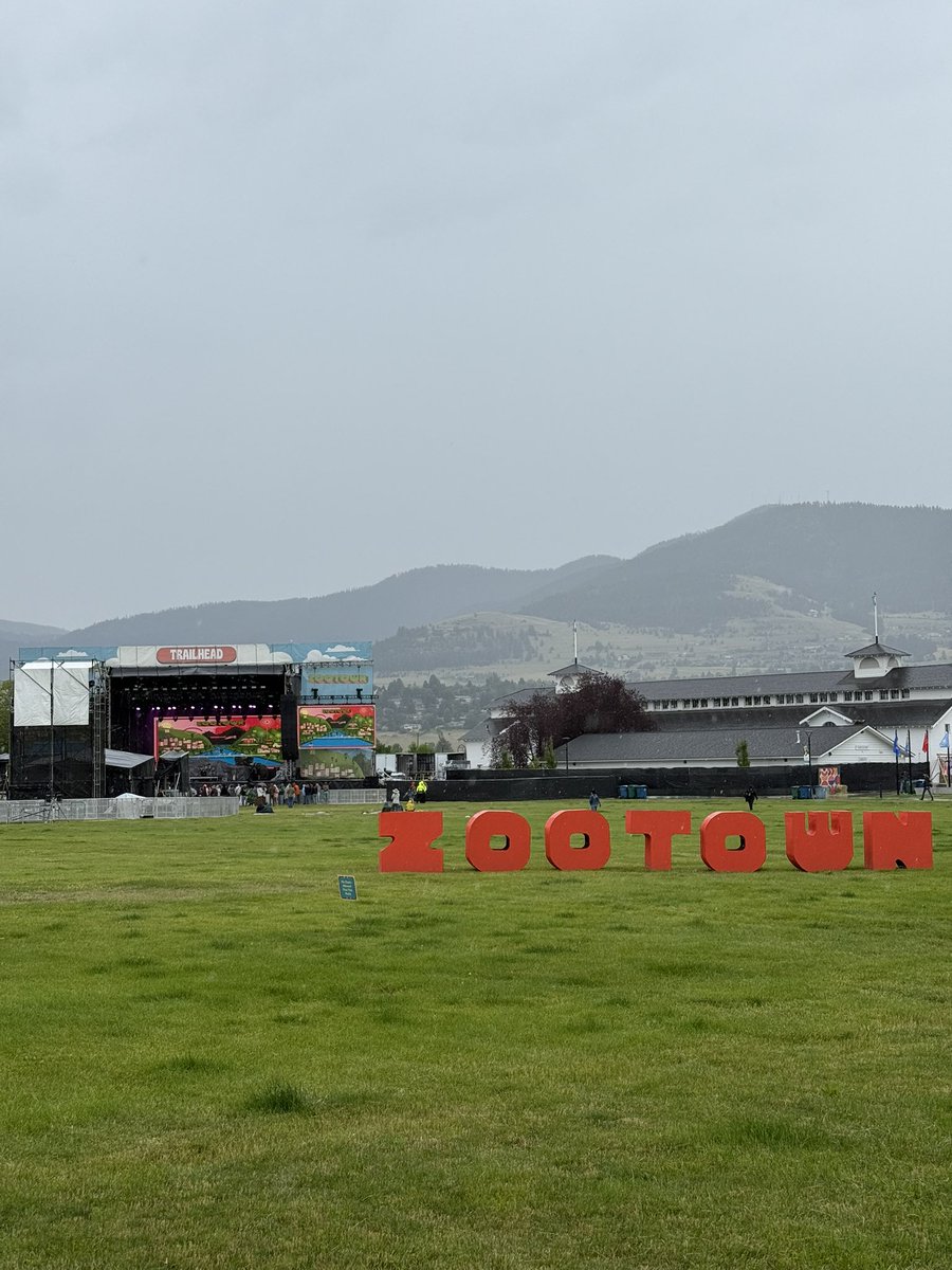 Festival in the rain! Let’s do this 🤠