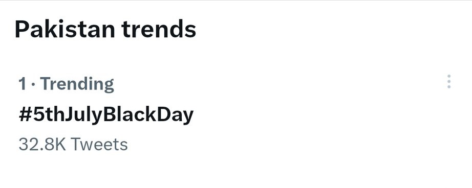 MushtaqueThari's tweet image. #5thJulyBlackDay #YouthForDemocracy