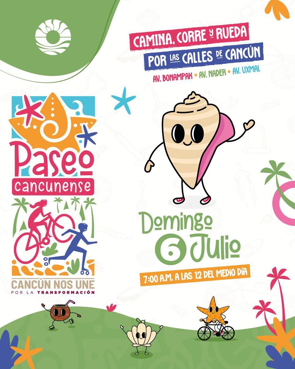 #Cancún

REALIZARÁ GOBIERNO DE BJ PASEO CANCUNENSE ESTE DOMINGO 06 DE JULIO

<a href="/AytoCancun/">Ayto Benito Juárez</a>