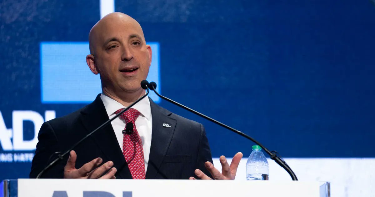 SFChronPitchBot's tweet image. Jonathan Greenblatt of the ADL insists: "Relax. It’s cool — I gave Trump the S-word pass and he usually only says it when rapping alone in the car."