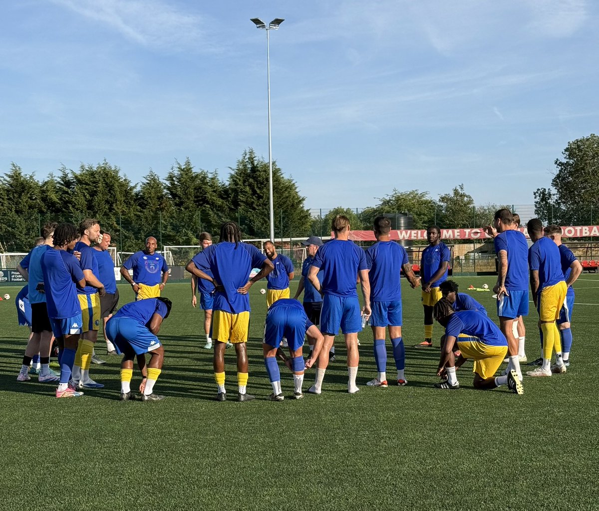 Full time score 5-1 to the salts 
Wishing <a href="/RichmondKewFC/">Richmond & Kew Football Club</a> all the best for their upcoming season 

#WeAreEpsom | #Salts | #Game1