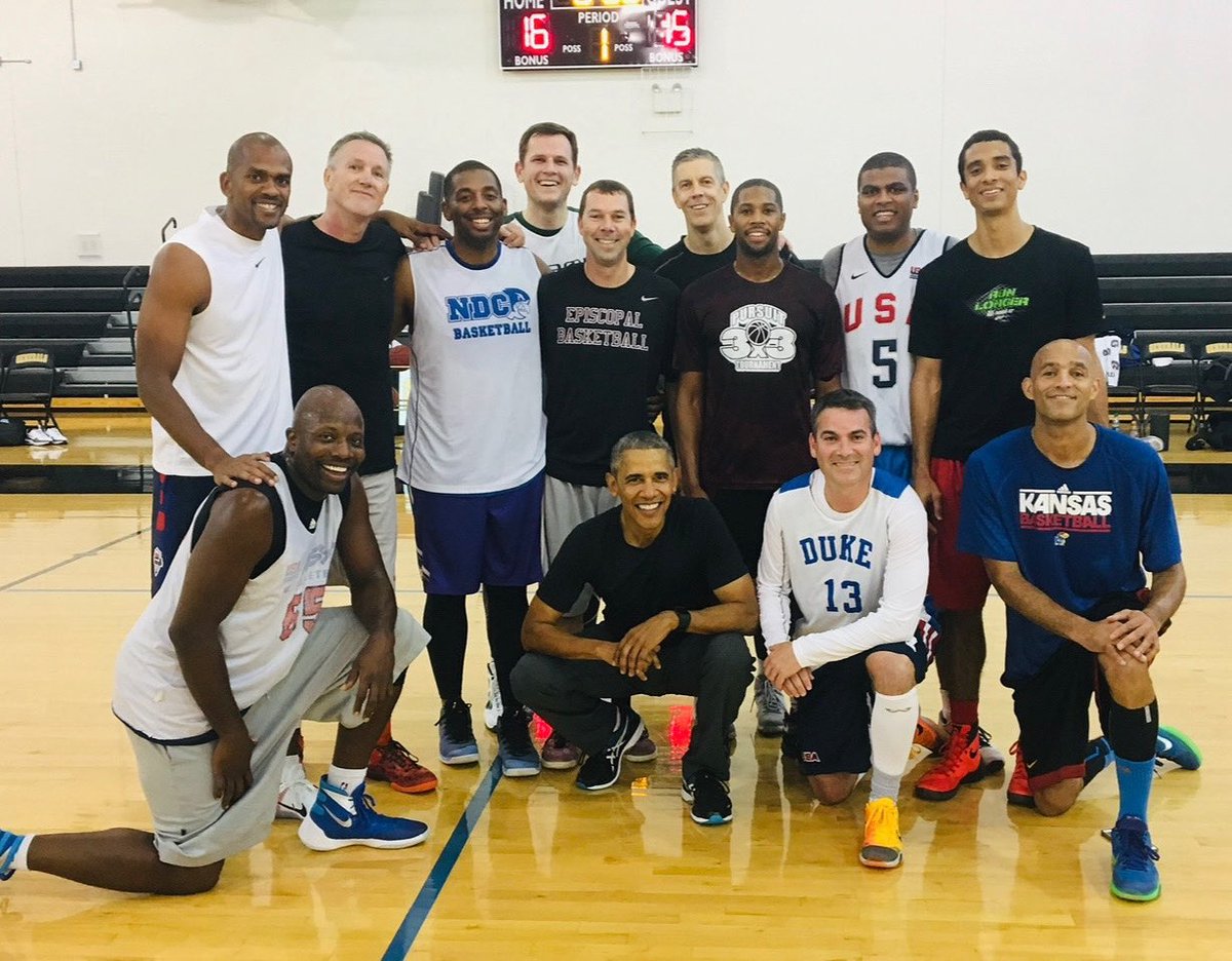 1on1 Basketball, Inc (@1on1basketball) on Twitter photo Flashback to the July 4th at Camp David! Happy Independence Day!#HoopingwithPOTUS #44thPresident #darkwon <a href="/BarackObama/">Barack Obama</a> Flashback to the July 4th at Camp David! Happy Independence Day!#HoopingwithPOTUS #44thPresident #darkwon <a href="/BarackObama/">Barack Obama</a>