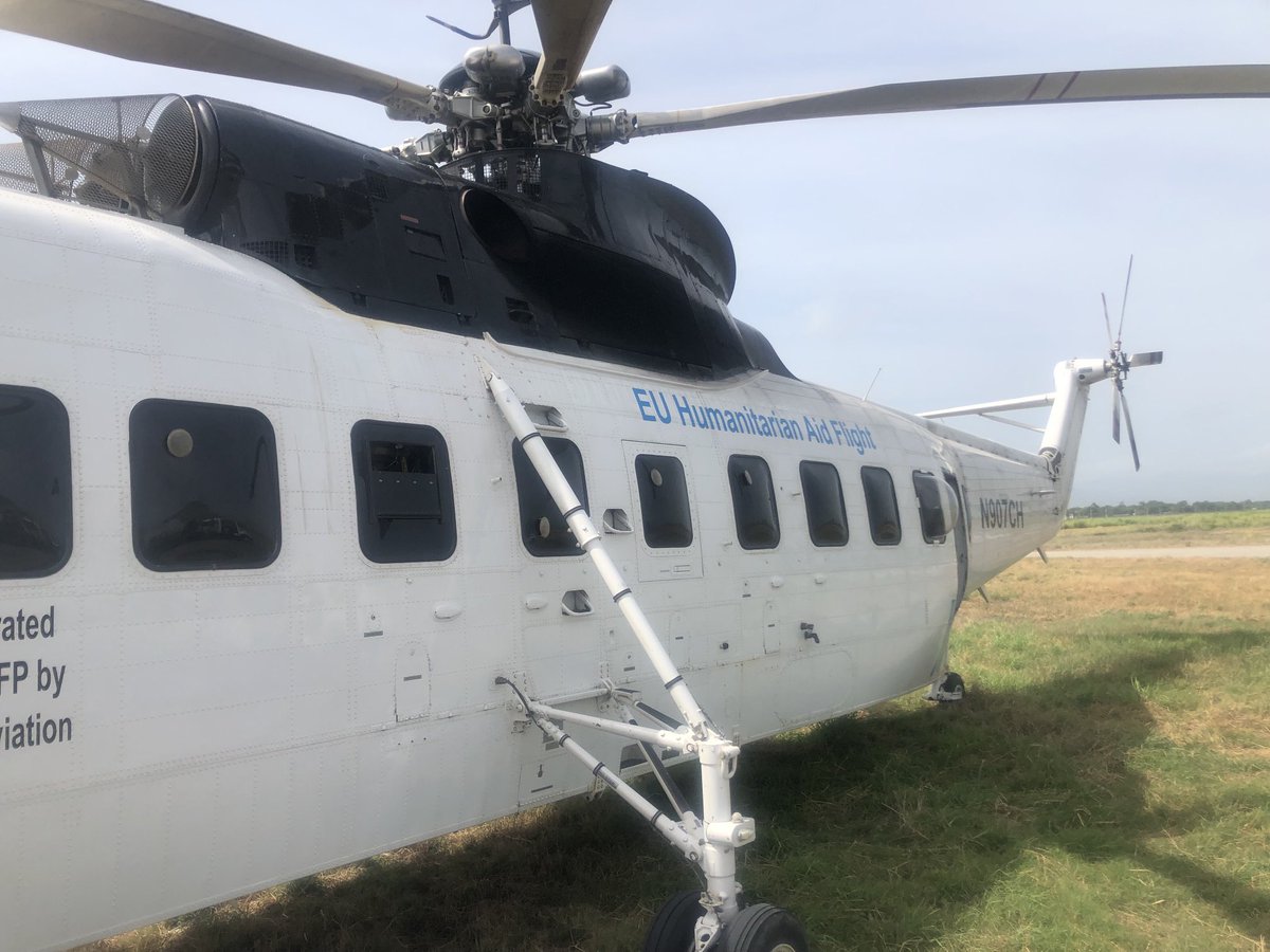 L’UE finance désormais les vols humanitaires pour la distribution des aides d’urgences en Haïti.