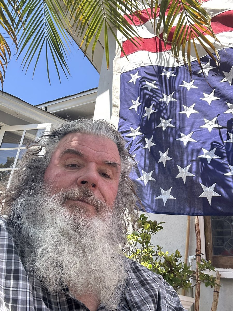 On this #FourthOfJuly, Millions of Americans  including Veterans are about lose their healthcare benefits all while billionaires get tax breaks… just one of the many reasons why, I made the decision to fly my father‘s burial inverted 💚