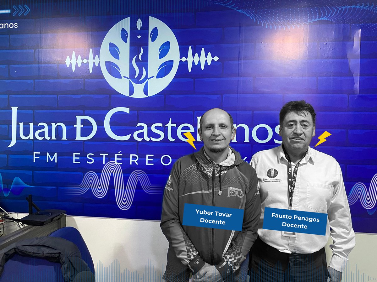 #Enlajuegaconelprofe 🏆

Les contamos los aprendizajes y las experiencias de ser docente y licenciados, más allá del aprendizaje 🤓

#Emisora #Radio #Tunja #Boyacá #Deportes