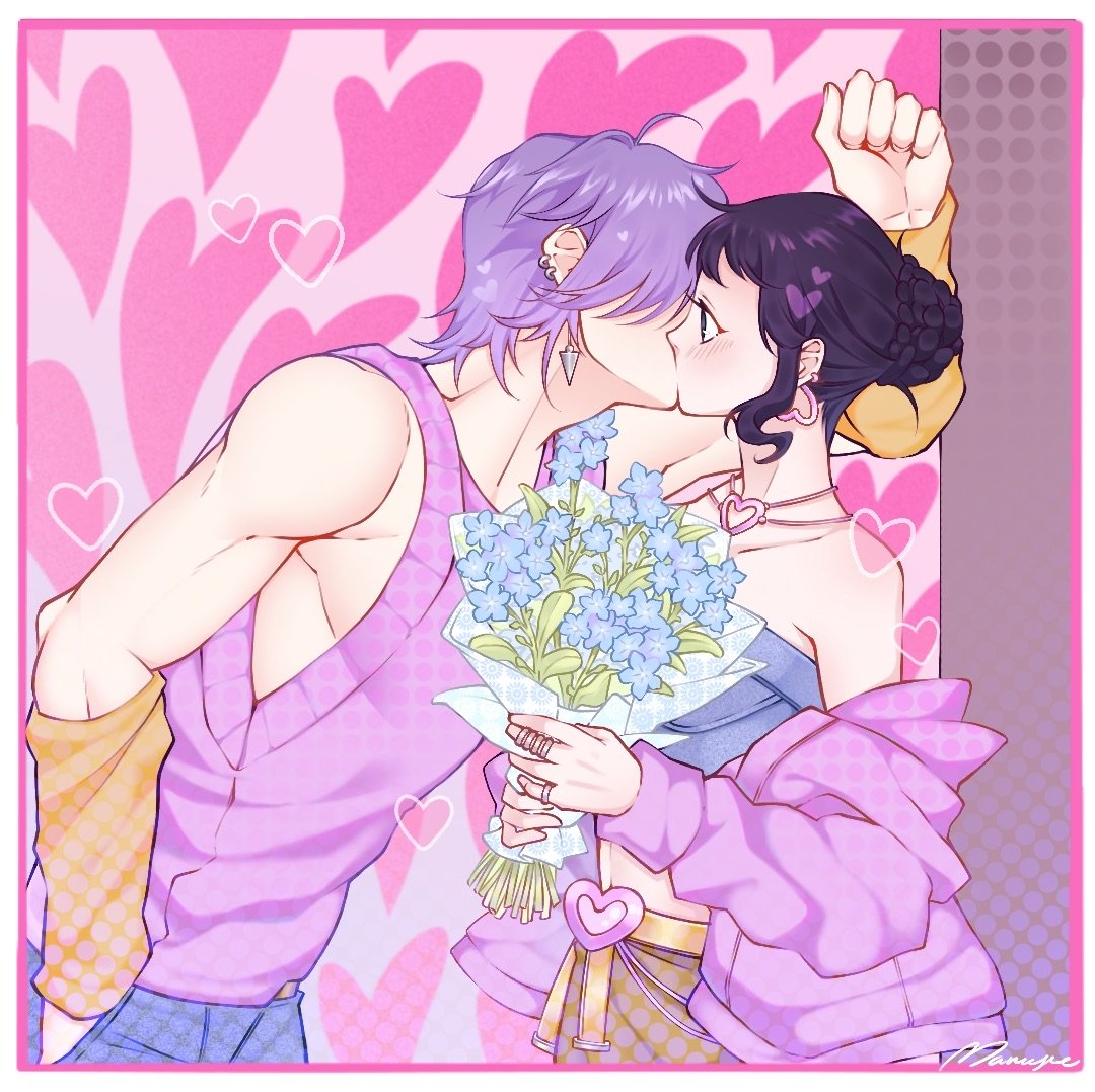 MeringueBlue's tweet image. Can&apos;t stop thinking about them~💮💕
#KPOPDEMONHUNTERS
#zoeystery