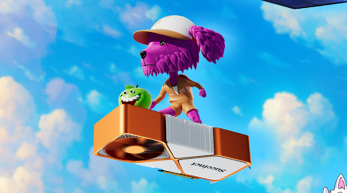 I still can't believe that I'm part of this incredible family. Yes, <a href="/SuccinctLabs/">Succinct</a> is not just a community, this is a family that can work together, create together, prove together.

I am very proud to stand together with so many cool artists and I hope I am worthy of it. You make