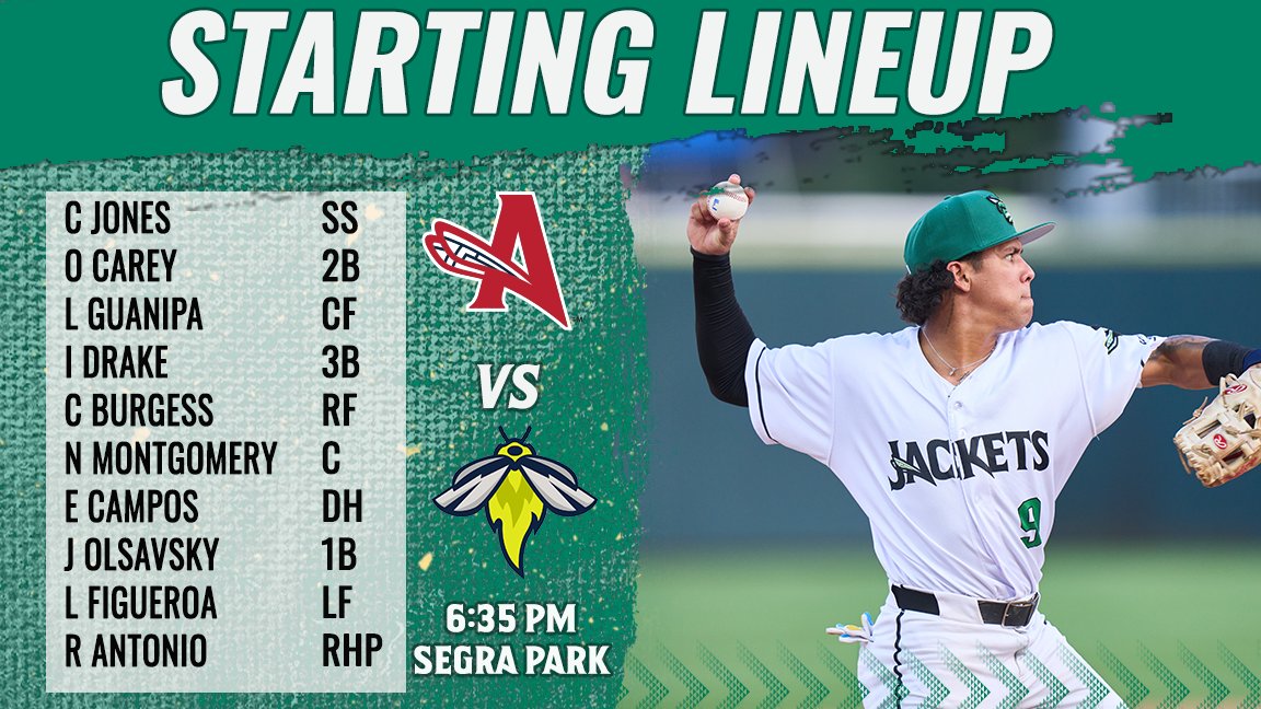 Augusta GreenJackets (@greenjackets) on Twitter photo No better way to spend the holiday.
π‘ | 6:35
π | Columbia Fireflies
ποΈ | Segra Park
π» | milb.com/augusta/fans/aβ¦ No better way to spend the holiday.
π‘ | 6:35
π | Columbia Fireflies
ποΈ | Segra Park
π» | milb.com/augusta/fans/aβ¦