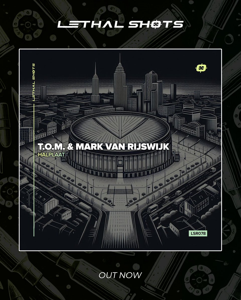 lethalshotsrec's tweet image. OUT NOW! @Tranceomatic &amp;amp; @markvanrijswijk - Halplaat 
Grab your copy!
fanlink.tv/TomMarkHalplaat
Lethal Shots 🎯 | Music Without Limits
#Trance #Techno