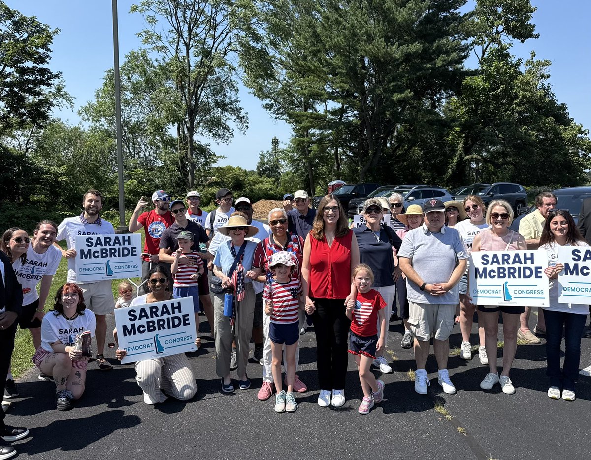 SarahEMcBride's tweet image. Hockessin was hoppin’ 🇺🇸🇺🇸
It was great to see so many out for the Hockessin Fourth of July Parade!