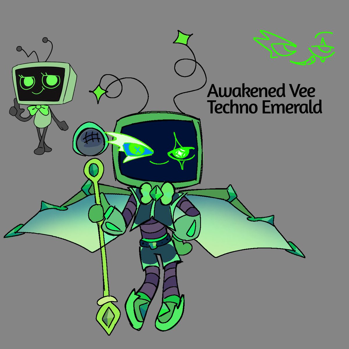 Woah here's more for
Awakened Shelly and Vee
#dandysworld