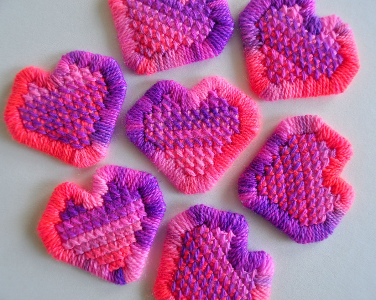 MalloryDonen's tweet image. So in LOVE with these new Heart Patches 😍 🩷! 

Product launch this Saturday, July 5, at Khatsahlano Street Party. 

Website update coming soon✨️.

#mallorydonen #heartpatch #heart #crossstitch #embroidery #handmade #sewing #craft #smallbusiness #artist #campkhats