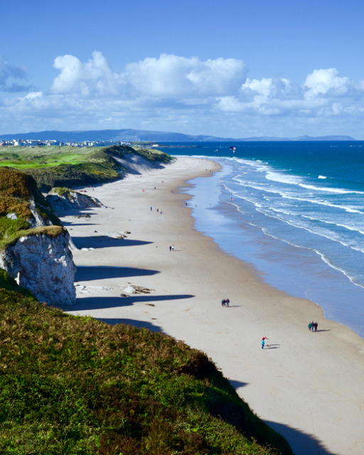 Whiterocks beach, Portrush, Northern Ireland..