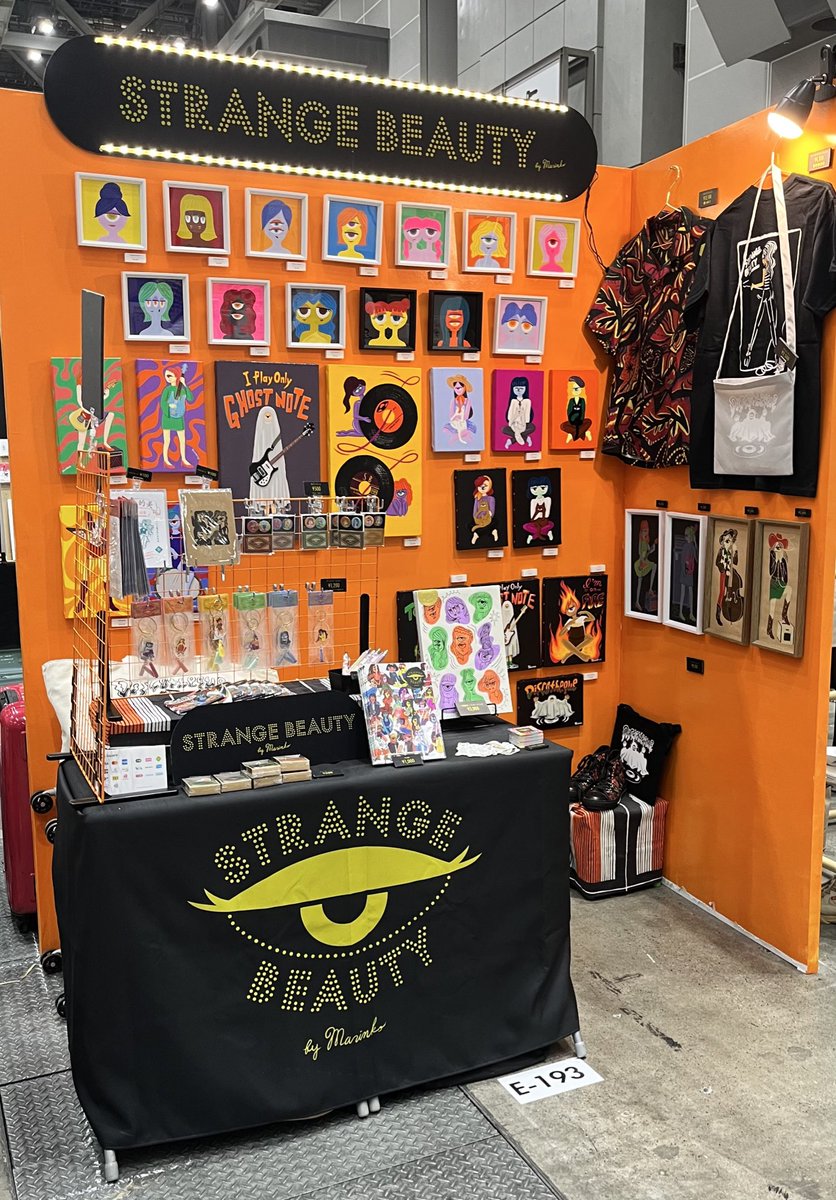 始まりました👁️🧡
よろしくお願いします✨
E-193にてお待ちしております！
#デザフェス61