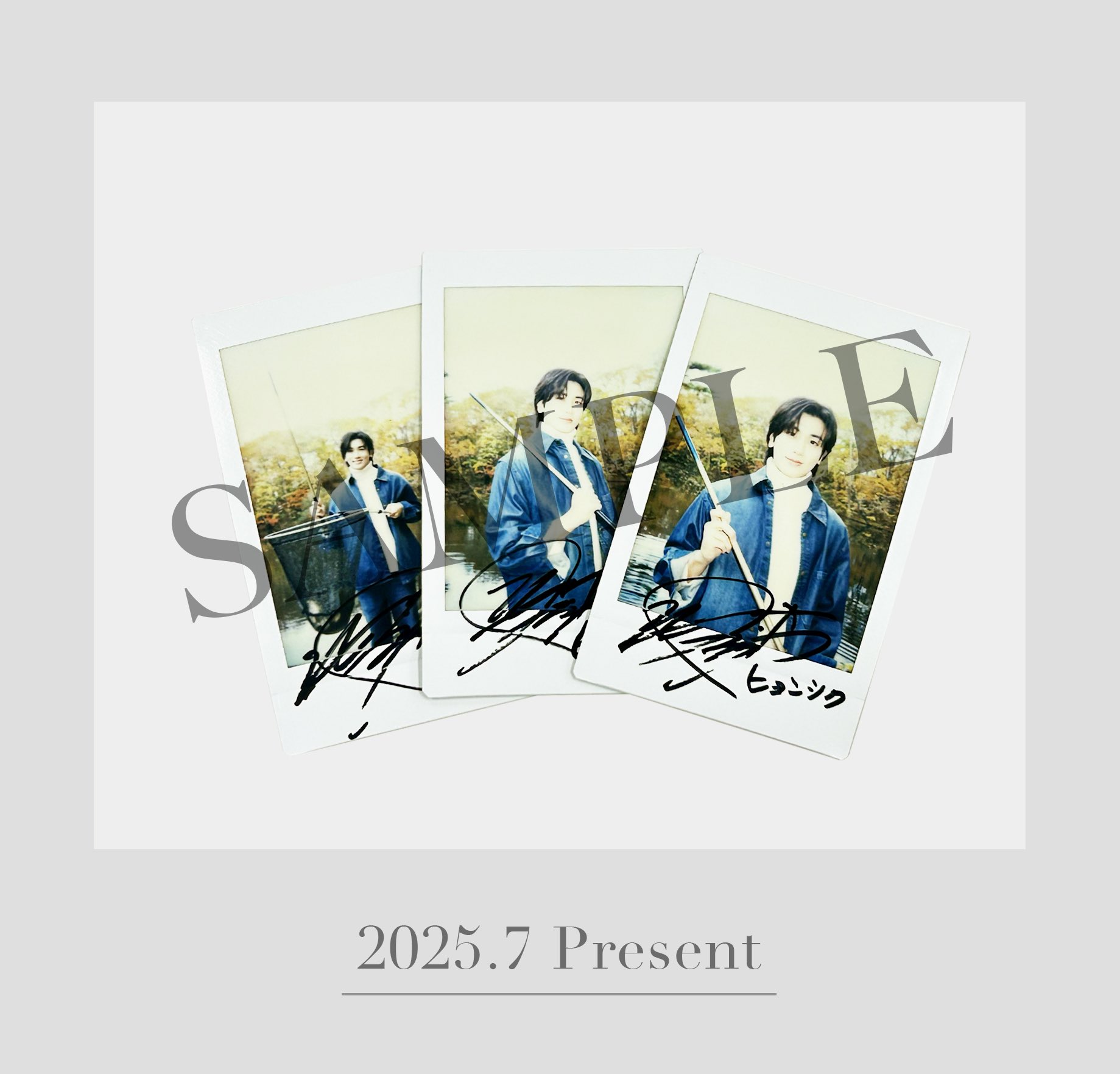 BTOB ヒョンシク サイン入り チェキ BTOB ヒョンシク 直筆 サイン チェキ