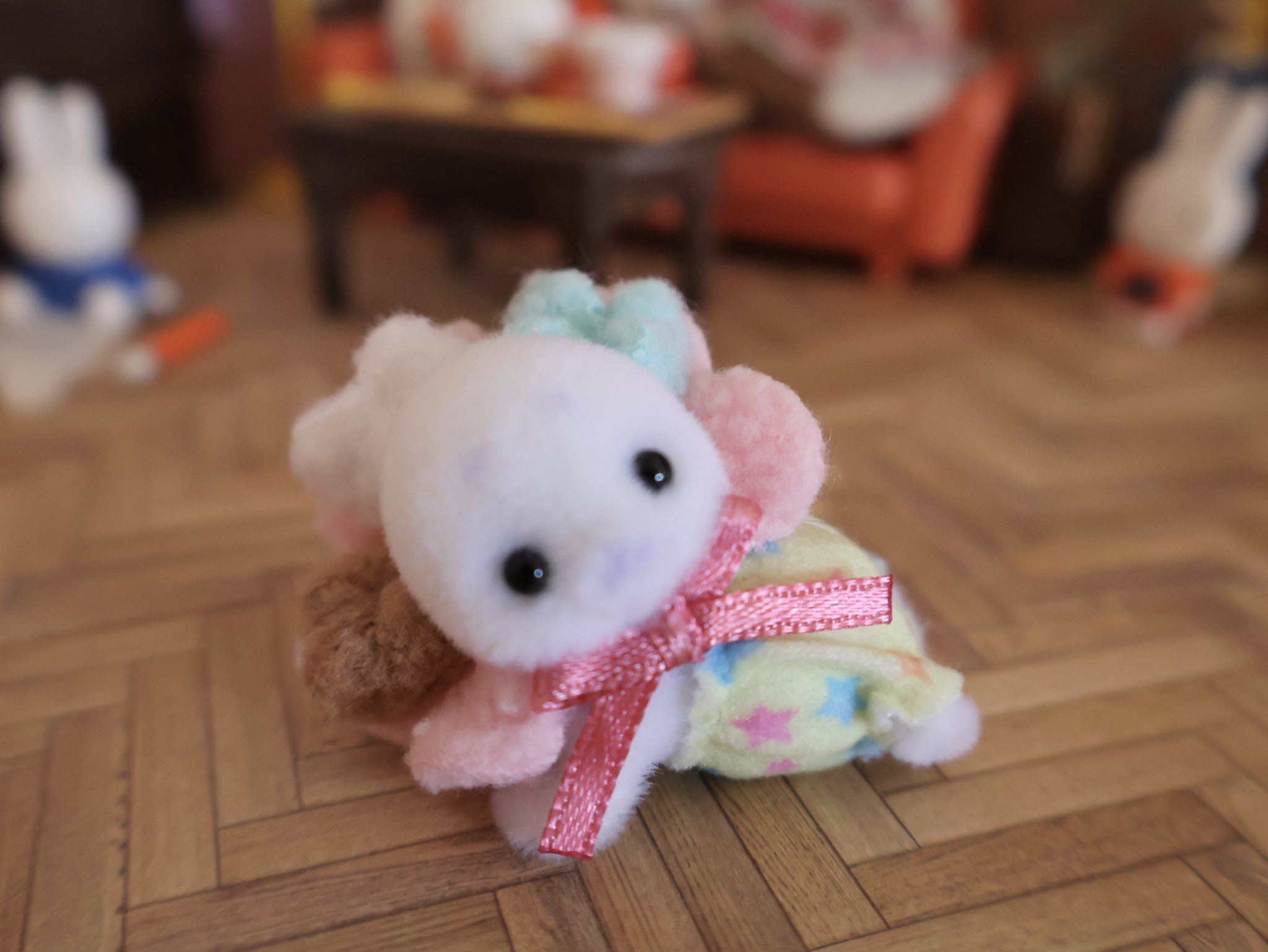 シルバニア　kohaku EPOCH Sylvanian Families Store Limited curl mimineko family