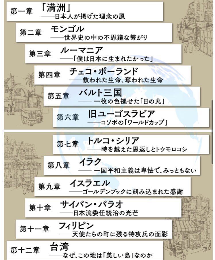 dig_nonfiction's tweet image. 最新刊『世界の旅先で、「日本」と出会う』 (PHP文庫)。これまでの旅のエッセイ集ですが、「日本人論」にもなっております。
