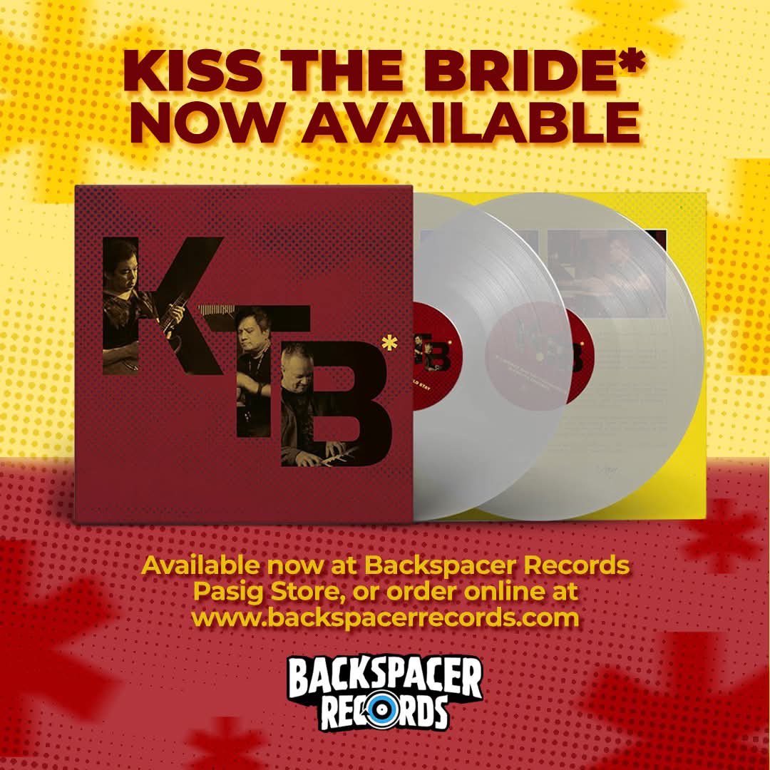 Last night they brought the house down at Tago—today you can bring the music home. 🎶

Kiss The Bride’s KTB double vinyl is now available at Backspacer Records Pasig &amp; online! Experience this amazing jazz sound on wax.

backspacerrecords.com/products/kiss-…
