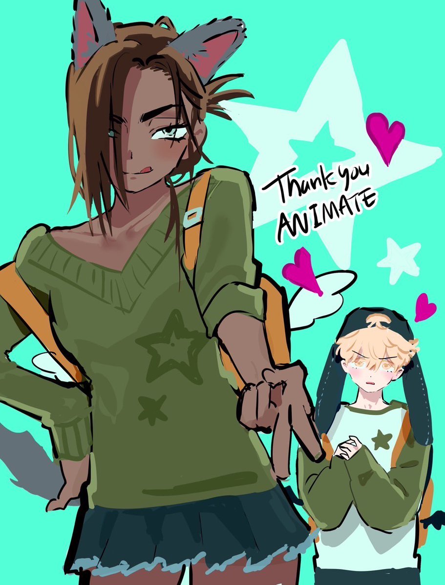 AnimateUSA's tweet image. Thank you for stopping by the ALIEN STAGE panel at AX2025!
We hope you had a great time ✨
Here’s the artwork from the live drawing session!
Huge thanks to our special guests, VIVINOS and KANG PD!
#AX2025 #AlienStage #ALNST