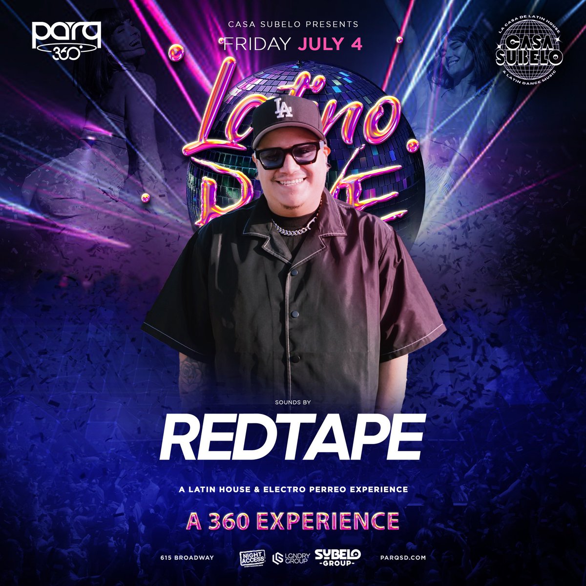 SAN DIEGO SEE YOU TONIGHT AT PARQ