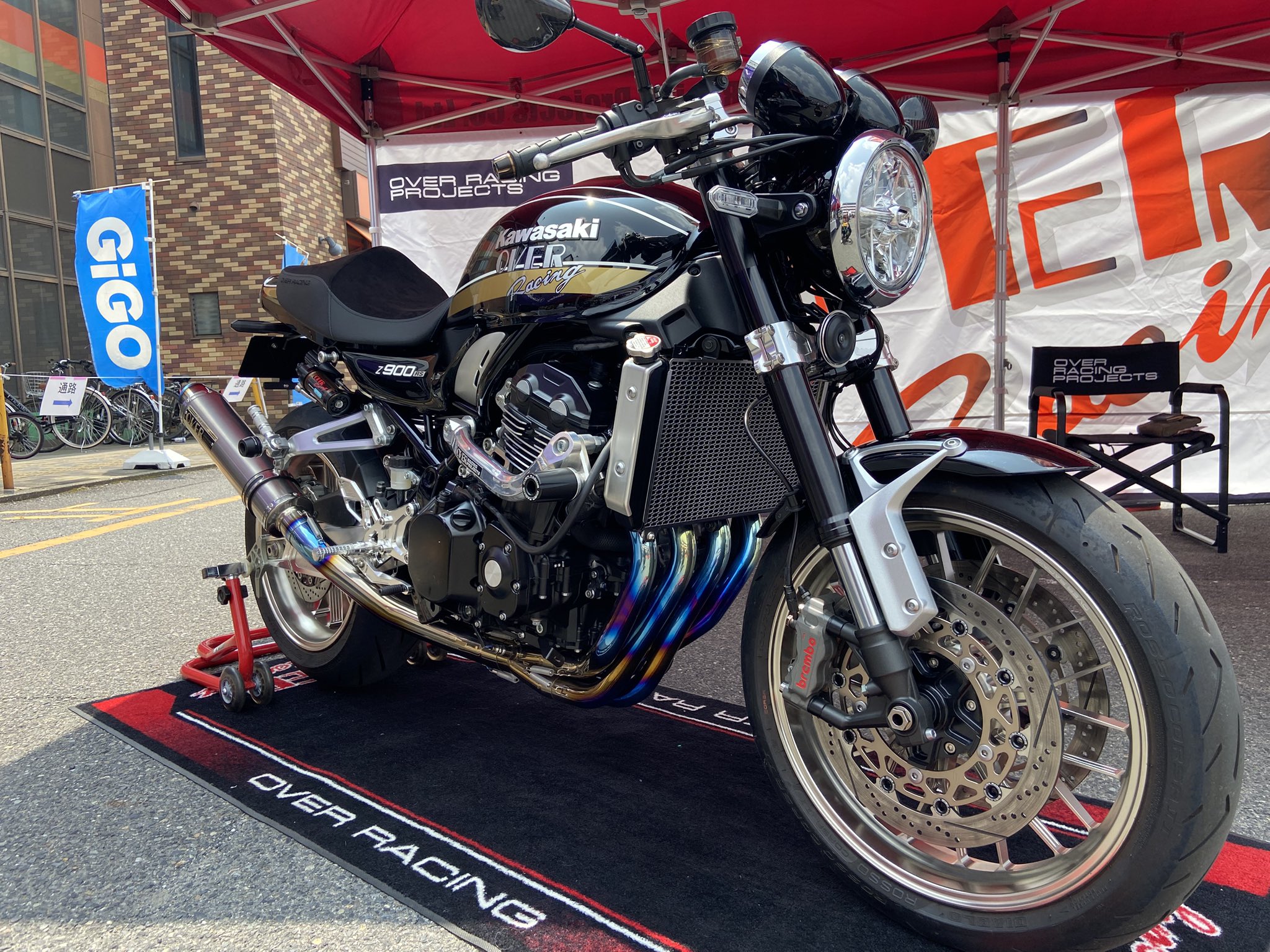 OVER RACING Racing(オーバーレーシング) バイク用 マフラー