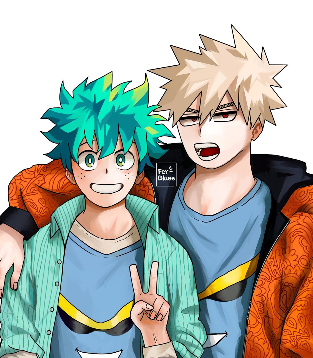 Matching shirts 💥🥦

#bkdk #ktdk #勝デク #勝出