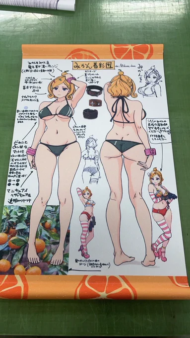 みかんフィギュアもダイキ工業さんより同時(?)発売予定なのでファンの方は貯金しておくべし。上ビキニは脱着可能 ※フィギュアは銃は持っておりません