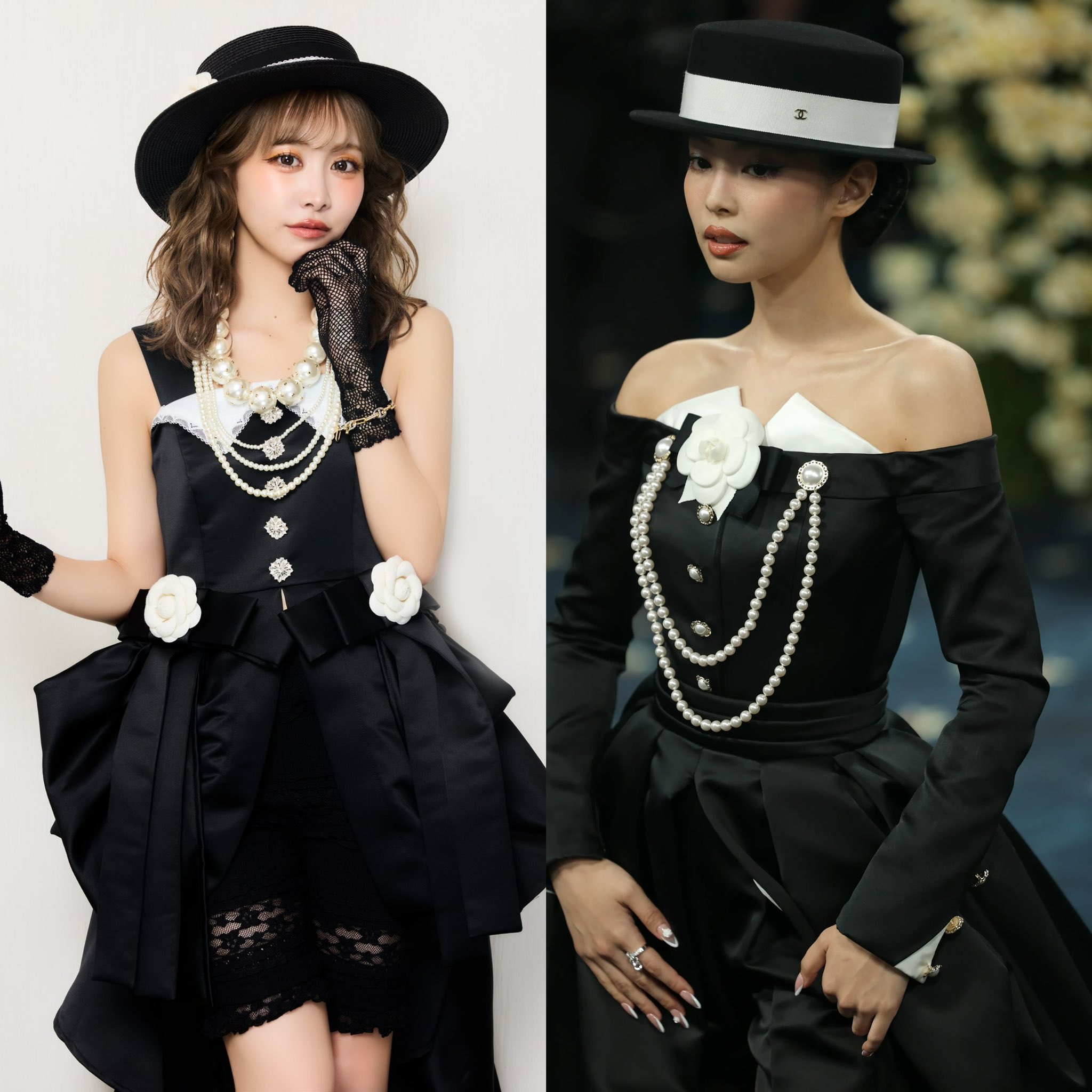 ジェニー着用で話題沸騰中♡【CHANEL】CC カチューシャ ジェニー （通称“歩く人間シャネル”♡ BLACKPINKジェニーが